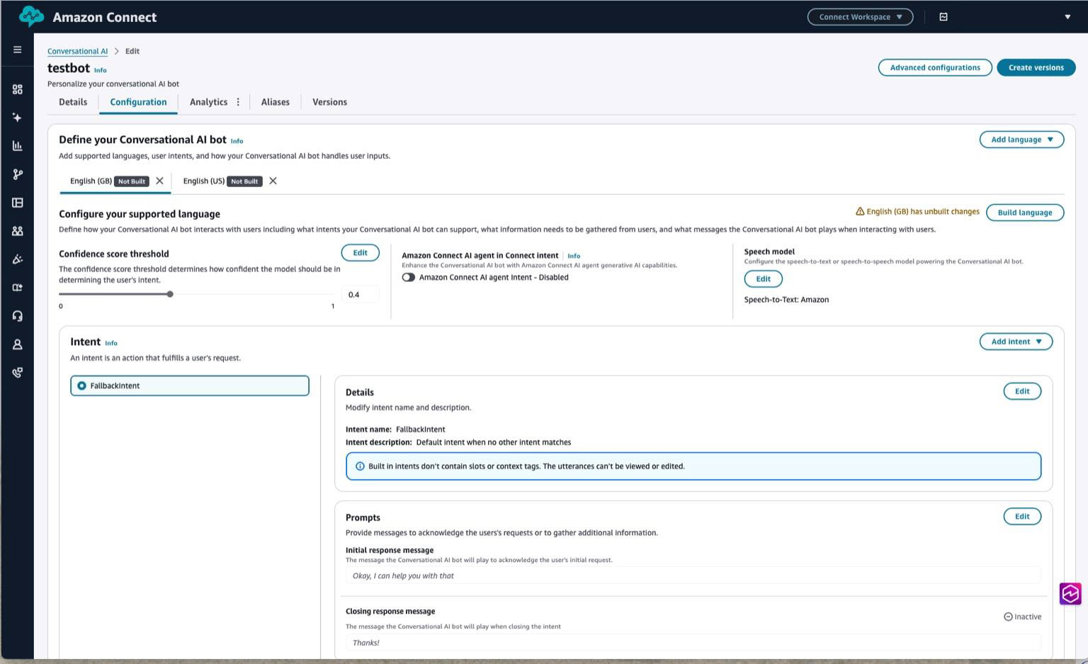 Speech-to-SpeechDescripción general de Amazon Nova Sonic
