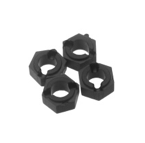 Imagen: conjunto de combinadores hexagonales metálicos para DeepRacer vehículos AWS