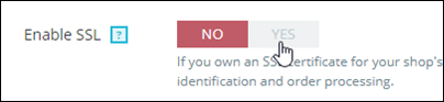 Habilite SSL en el panel PrestaShop de administración