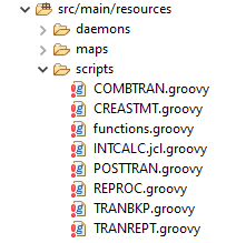 scripts groovy (modernización de JCL)