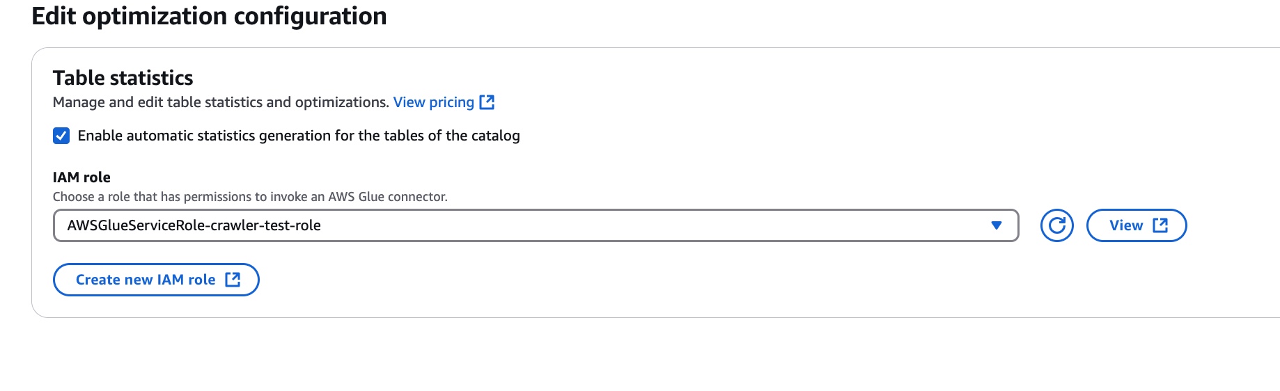 La capture d’écran montre les options disponibles pour générer des statistiques de colonne.