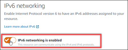 IPv6 Désactivez-le dans la console Lightsail.