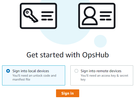 Memulai dengan AWS OpsHub halaman