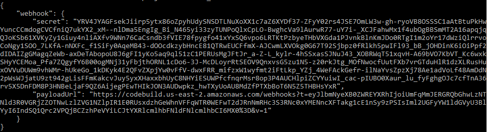 Sample output information.