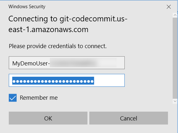 A security prompt in Windows