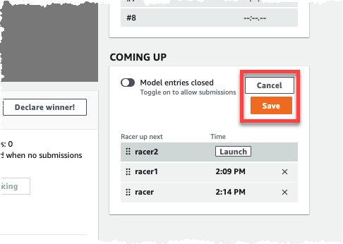 Select Save to keep your edits or Cancel to discard them.