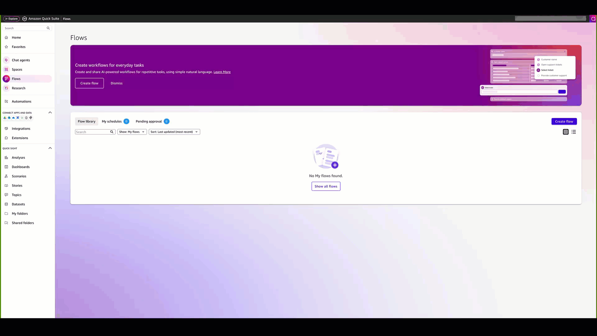 Quick Suite Create Flow 12