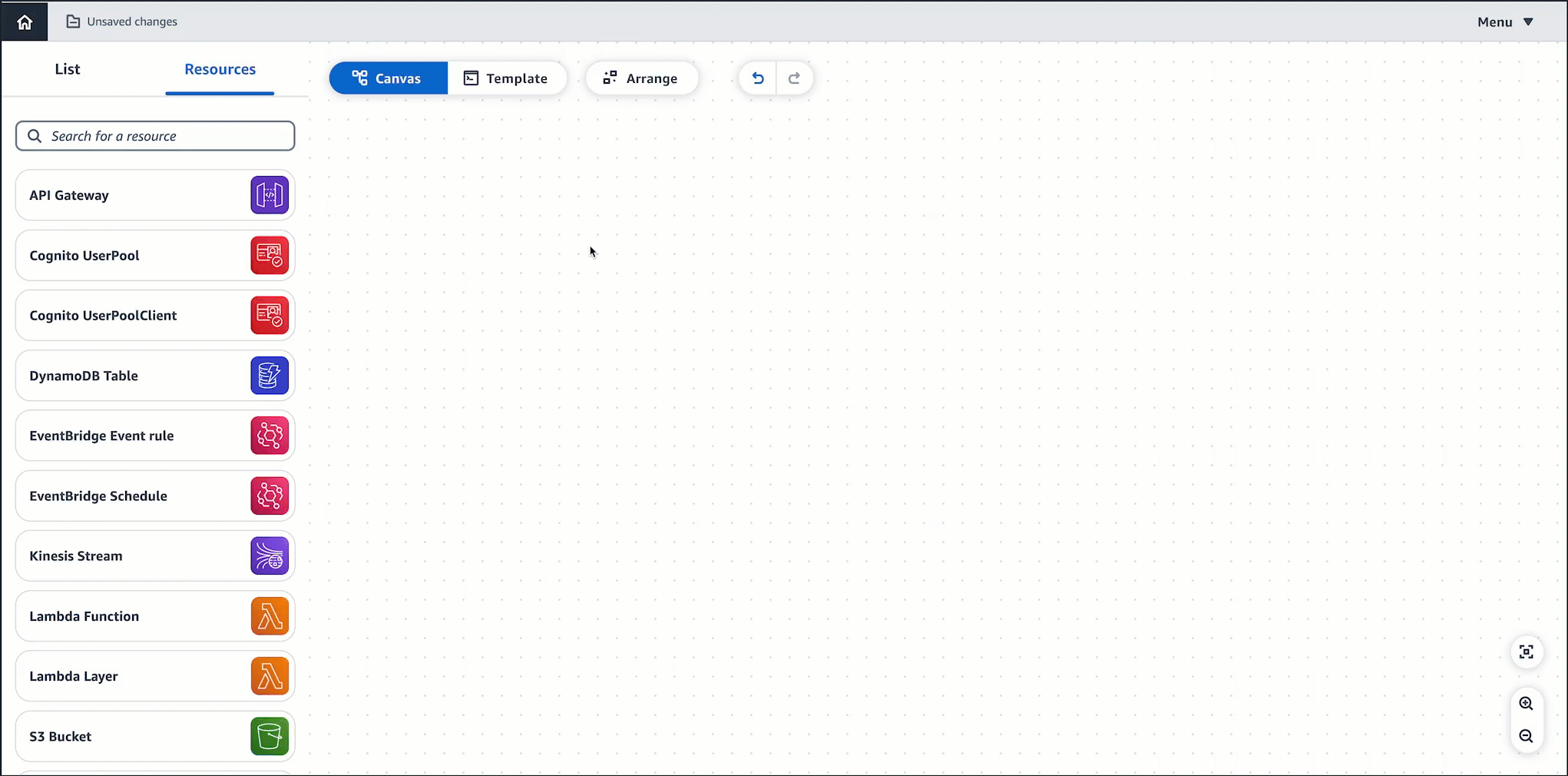 Dragging two cards onto the visual canvas, connecting them, and then expanding the resulting message to open Change Inspector.