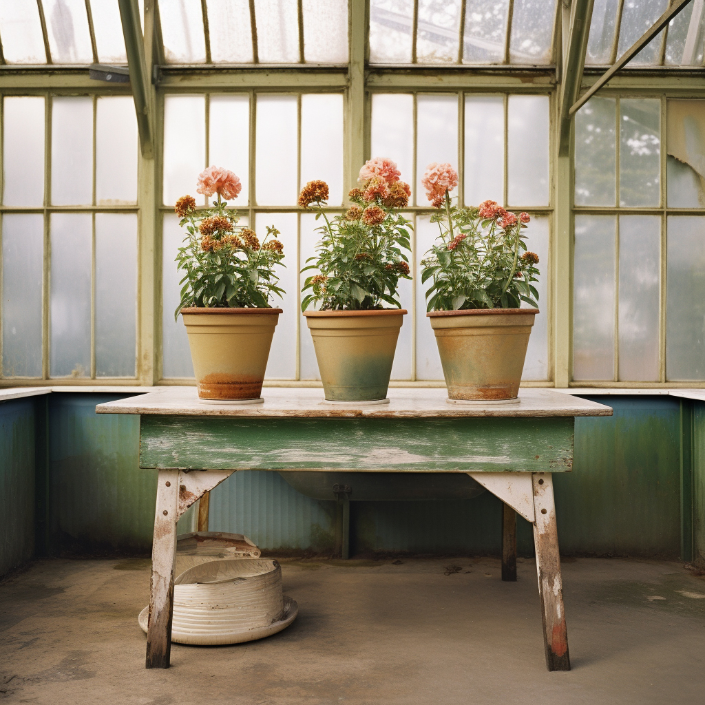 Three pots