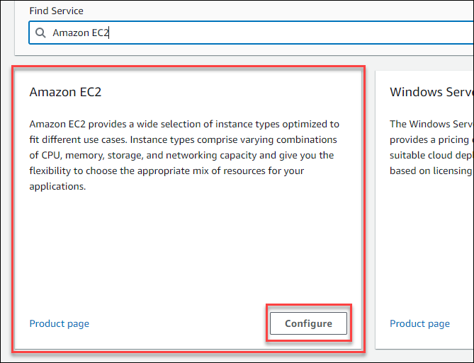 Configure Amazon EC2