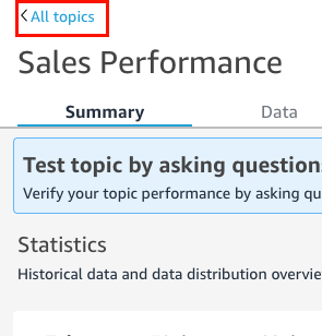 Image of the return to all topics UI.