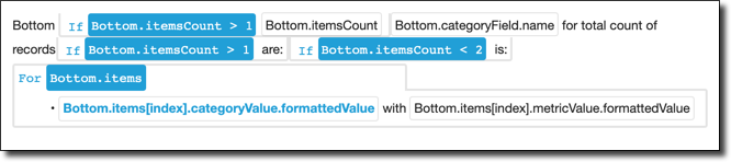 Default configuration for the bottom-ranked computation.
