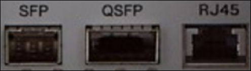 The available network ports