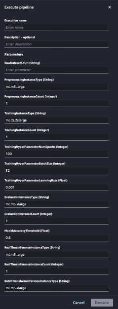 Configuration options, as described in the following text.