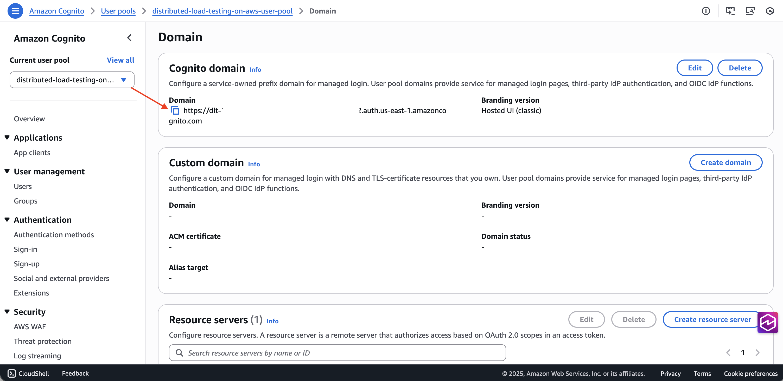 Cognito Client ID and Secret