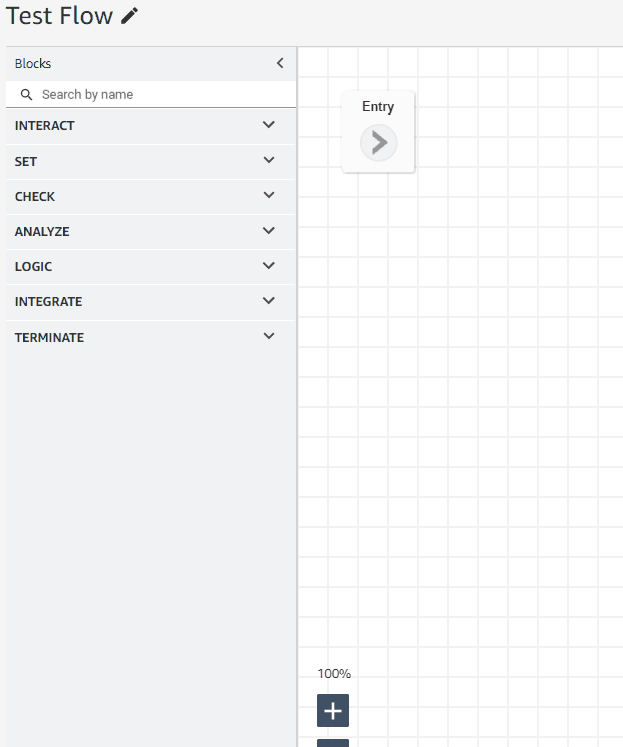Le nuove categorie intuitive del flow designer che mostrano le sezioni Check, Analyze e Logic.
