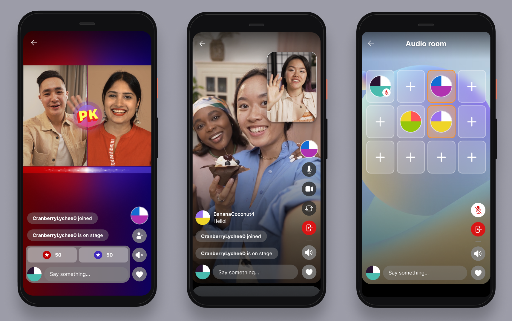 Screenshot dello streaming in tempo reale di IVS.