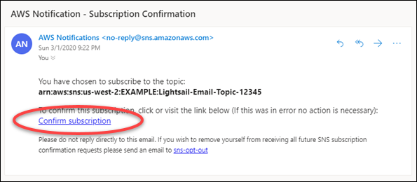Richiesta e-mail di verifica.