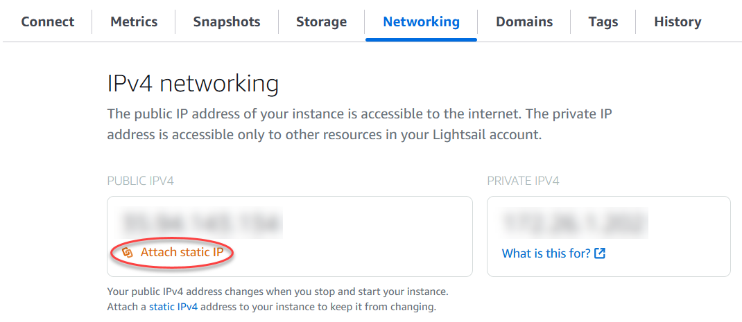 Avvio e configurazione di un'istanza di Windows Server 2016 in Lightsail.