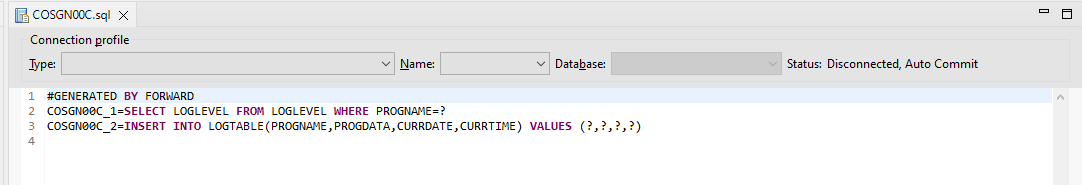 Esempio di file sql utilizzato dal programma modernizzato.