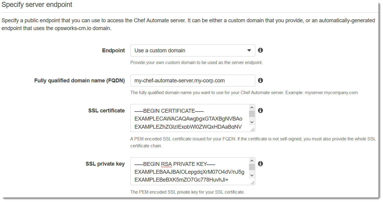 Utilizzare un dominio personalizzato