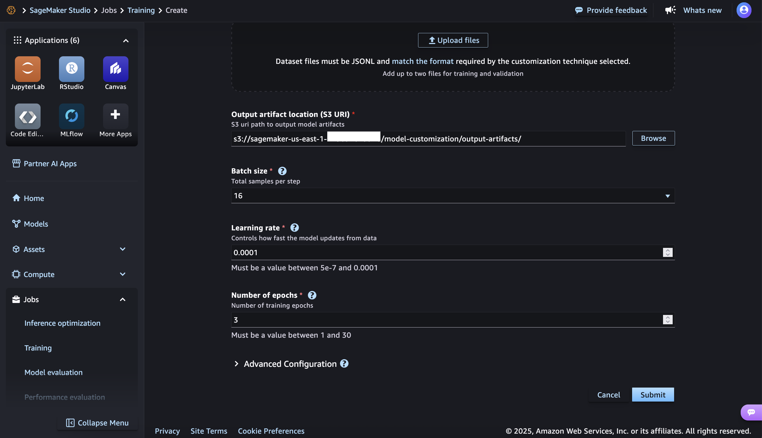 Un'immagine contenente una selezione di tecniche di personalizzazione del modello.