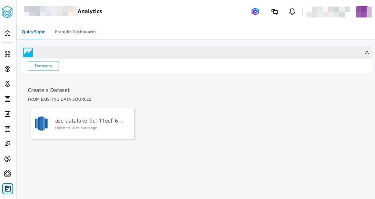 Analytics 用のデータセットの作成 AWS Supply Chain