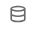 Database icon representing a data source in the actions bar.