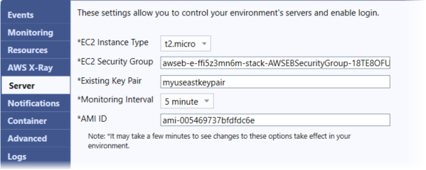 Visual Studio Toolkit for Elastic Beanstalk의 Porting Assistant for .NET 구성 패널 스크린샷