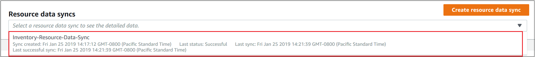 AWS Systems Manager 콘솔에서 인벤토리 데이터 표시