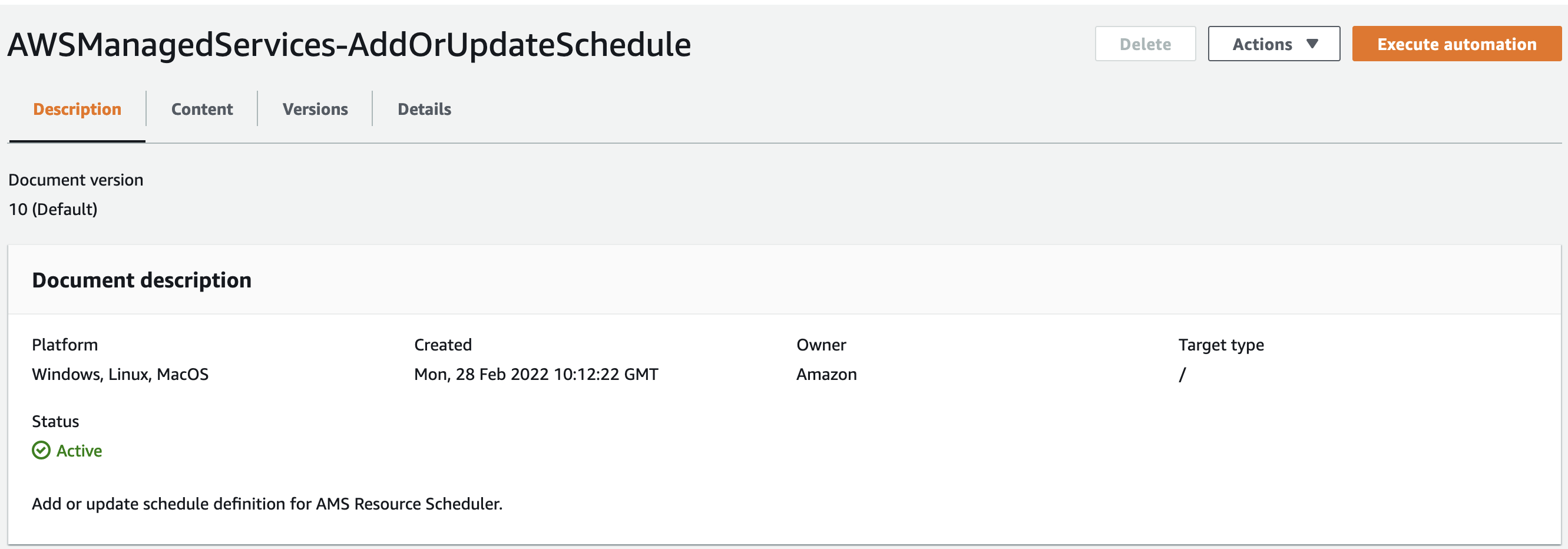 Acelere a adição de um cronograma para o Resource Scheduler.