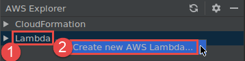 Como criar uma função do AWS Lambda iniciando no Explorador da AWS