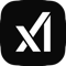 显示 xAi 徽标的图标。