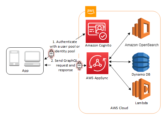 通过用户池或身份池访问 AWS AppSync 资源