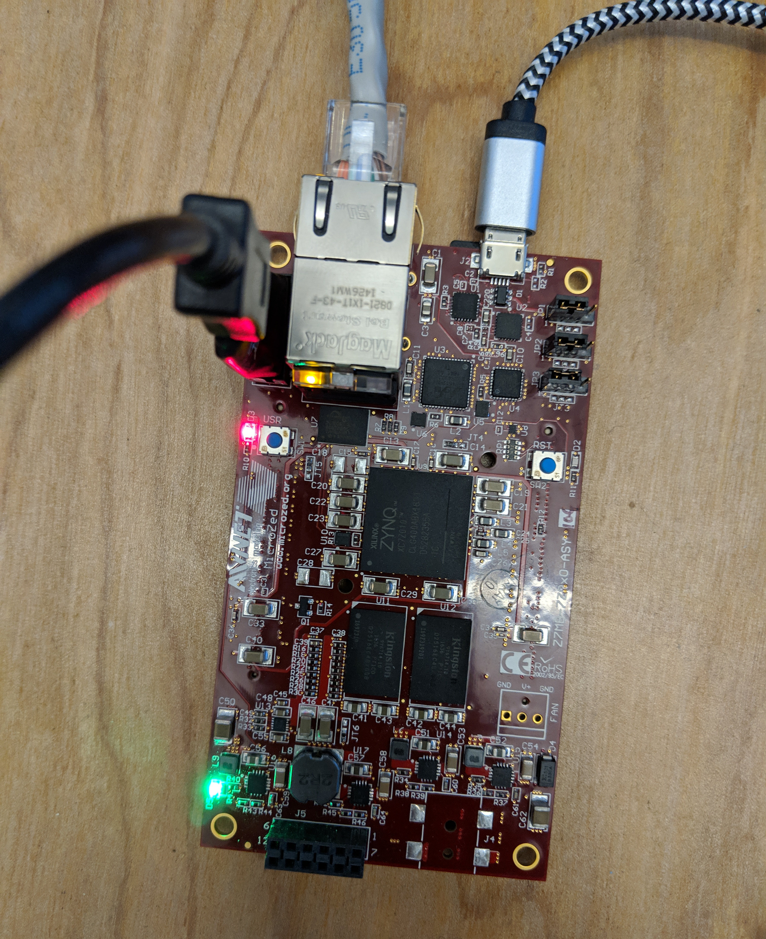 带连接选项的 FreeRTOS 评估板。