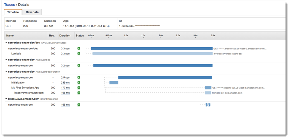 跟踪分段视图。