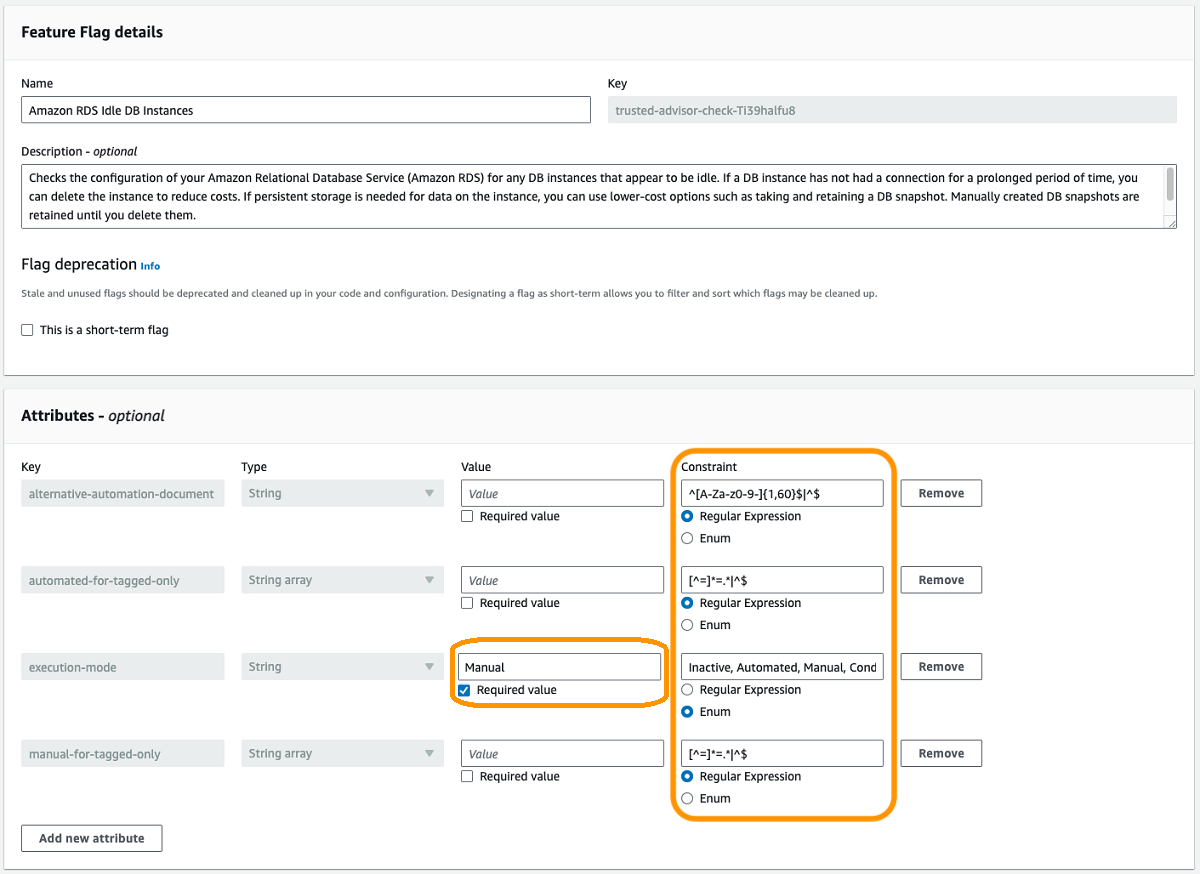 Trusted Remediator 執行模式決策工作流程的圖例。