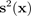 Mathematical function s*(x) represented in superscript notation.